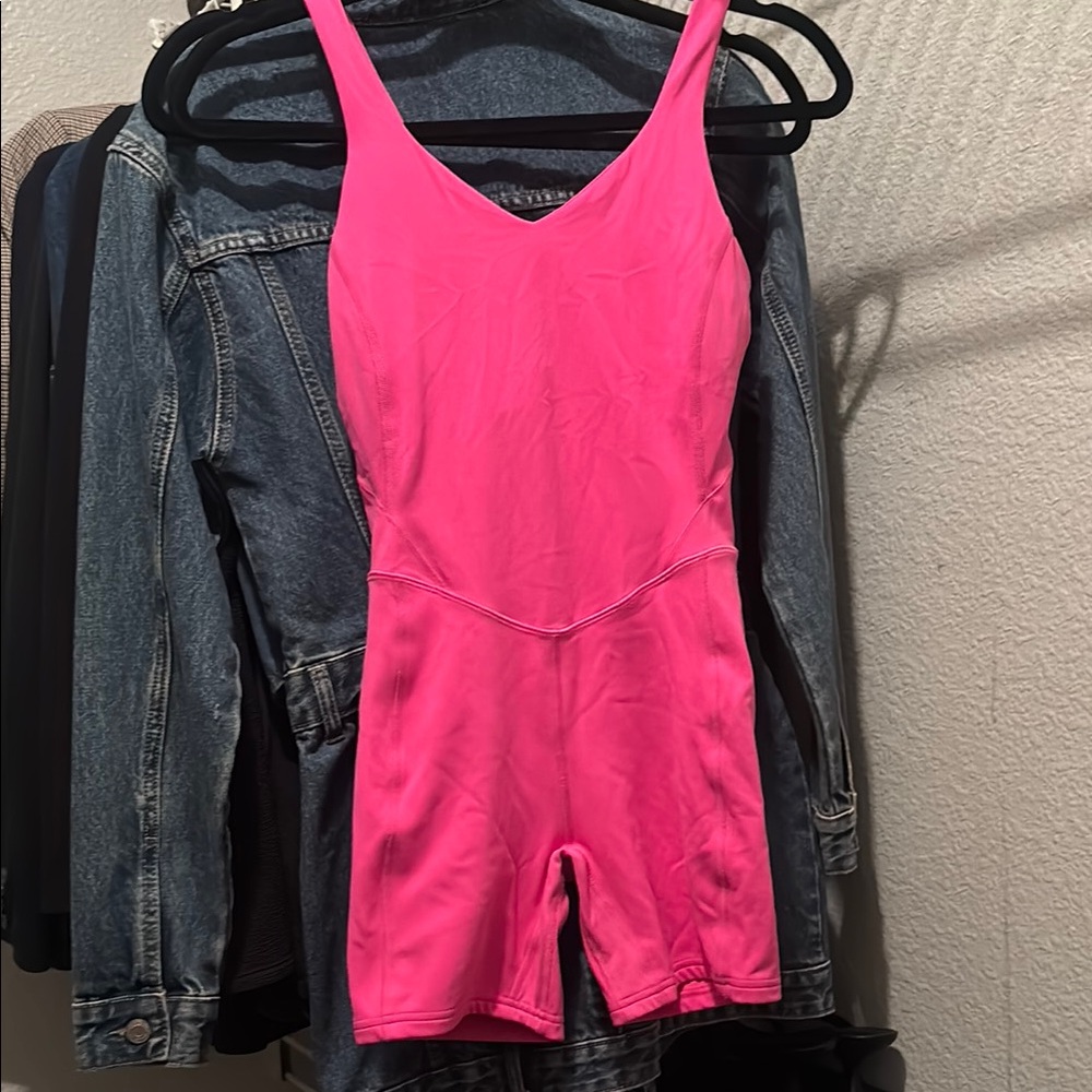Vibrant Pink lululemon Romper